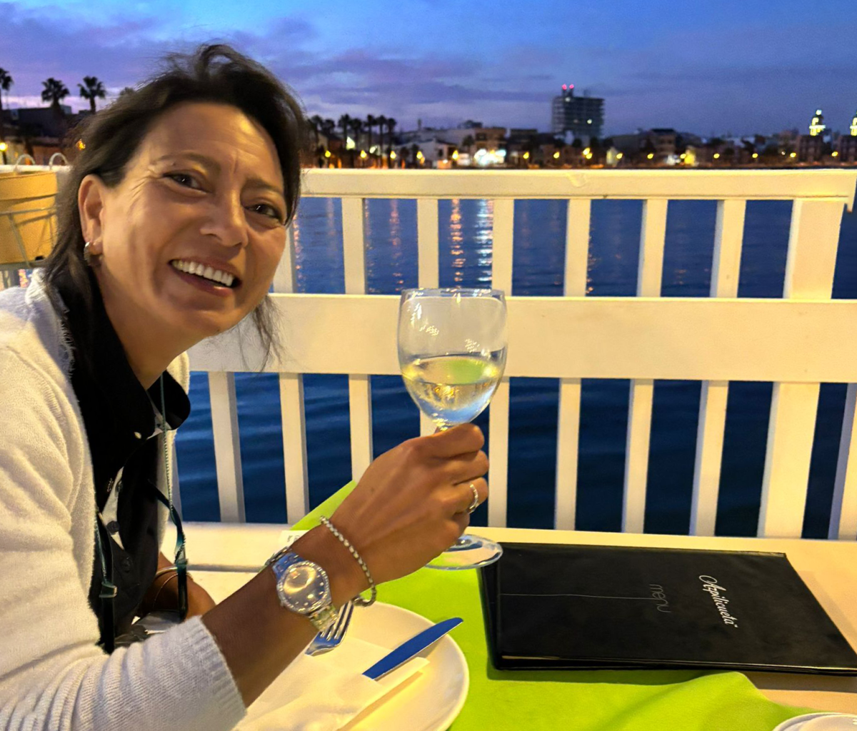 Op restaurant aan de Costa Cálida