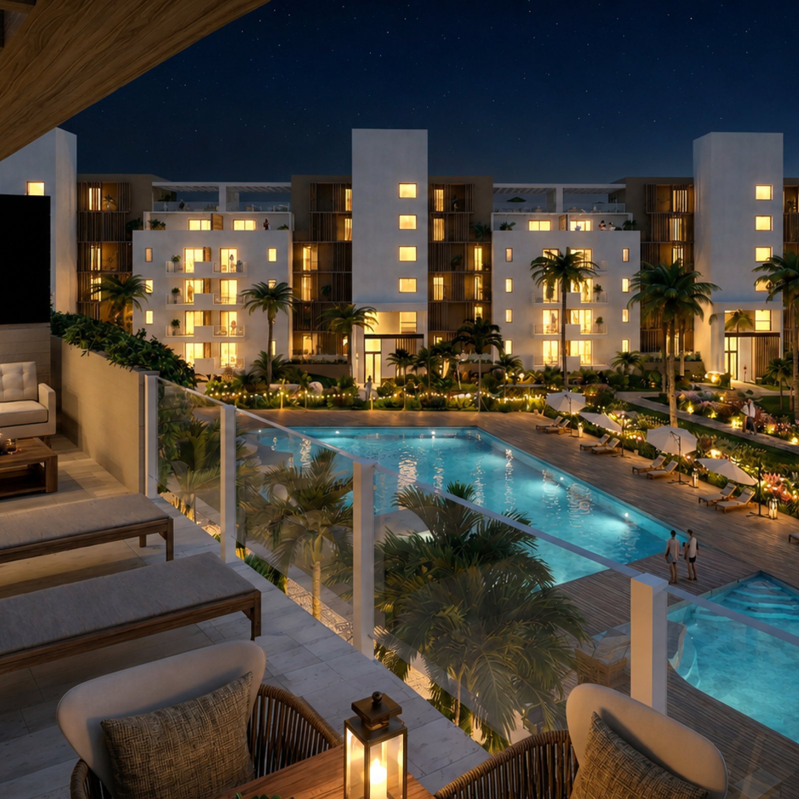 Exclusief penthouse op tweede lijn van het strand : Los Tucanes, Isla Canela-5