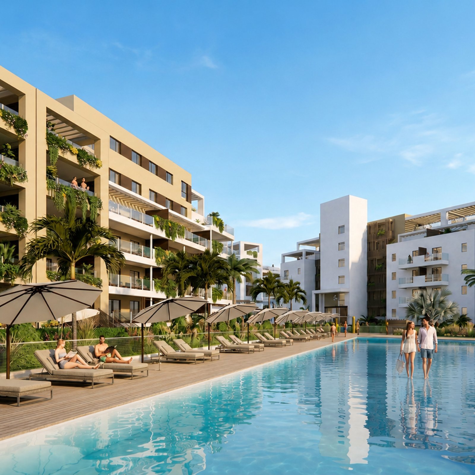 Exclusief penthouse op tweede lijn van het strand : Los Tucanes, Isla Canela-6