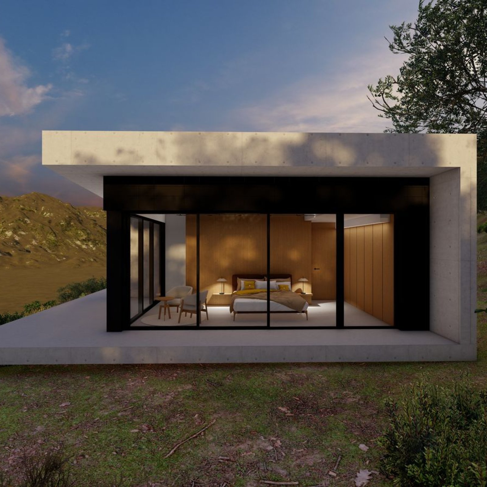 Exclusief perceel van 12.030 m² met architectenontwerp voor moderne villa in Benimantell-15