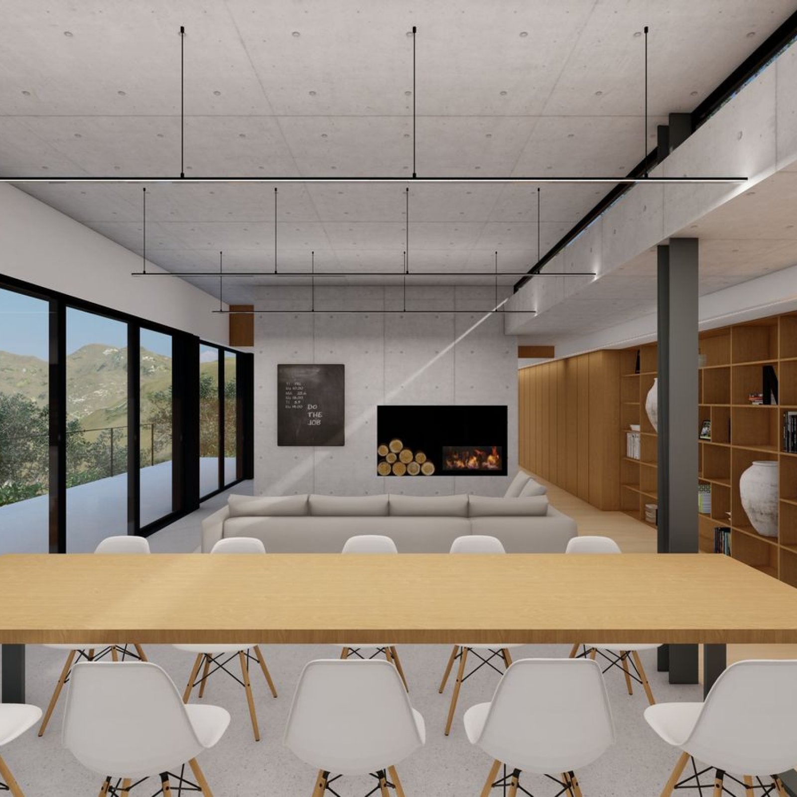 Exclusief perceel van 12.030 m² met architectenontwerp voor moderne villa in Benimantell-9