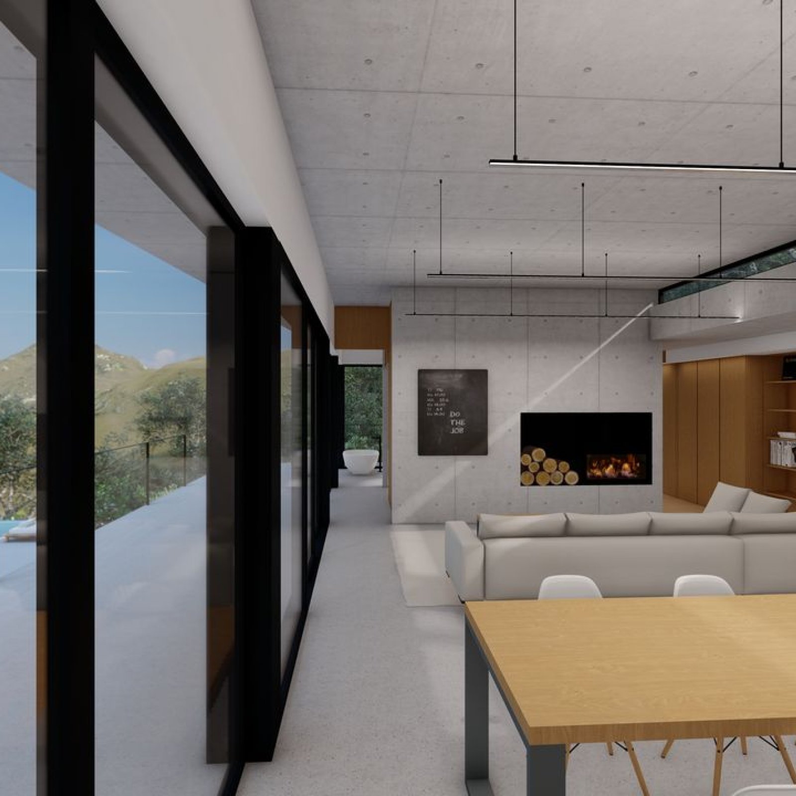 Exclusief perceel van 12.030 m² met architectenontwerp voor moderne villa in Benimantell-8