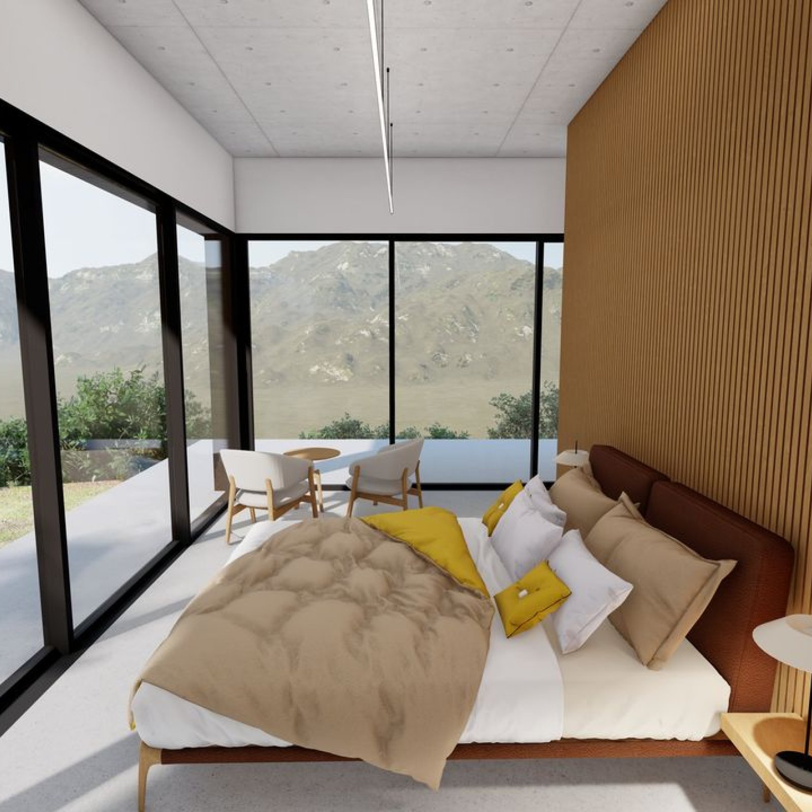 Exclusief perceel van 12.030 m² met architectenontwerp voor moderne villa in Benimantell-4