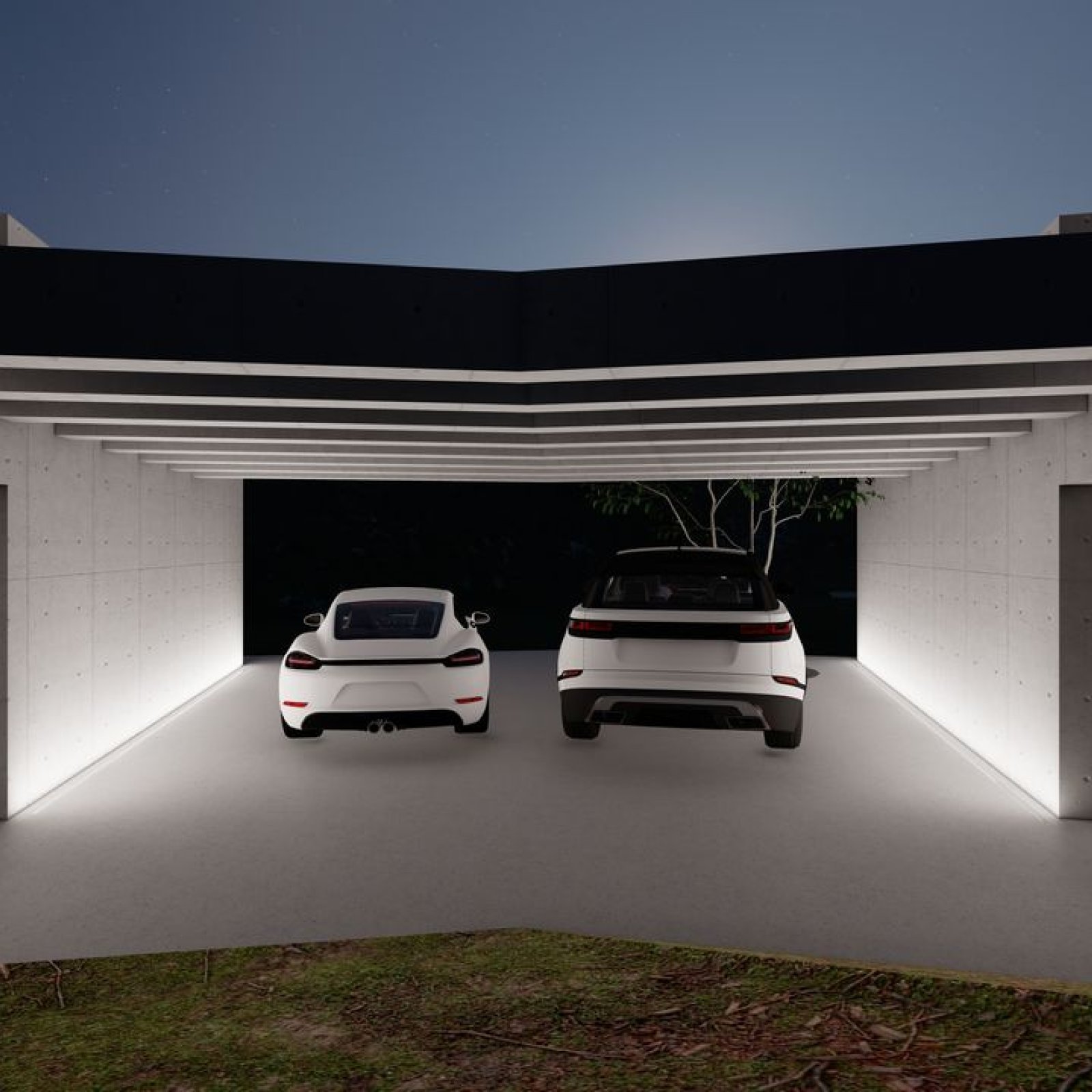 Exclusief perceel van 12.030 m² met architectenontwerp voor moderne villa in Benimantell-3
