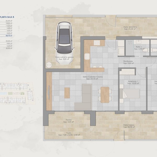 Nieuwbouwwoningen in Torre-Pacheco, Costa Cálida-13