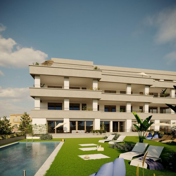 Exclusieve nieuwbouwappartementen met uitzicht op de wijngaarden in Hondón de las Nieves-2