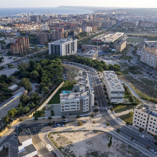 Nieuwbouwproject in San AgustÃ­n, Alicante, met prachtig uitzicht op de stad-3