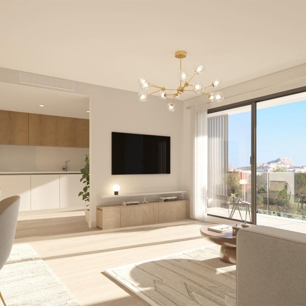 Nieuwbouwproject in San AgustÃ­n, Alicante, met prachtig uitzicht op de stad-23