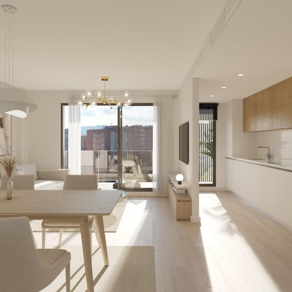 Nieuwbouwwoning in San Agustin, Alicante, met prachtig uitzicht op de stad en de zee.-9