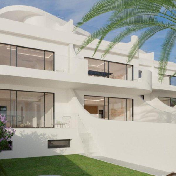 Nieuwbouw Bungalows met Uitzicht op Zee in La Mata, Torrevieja-3