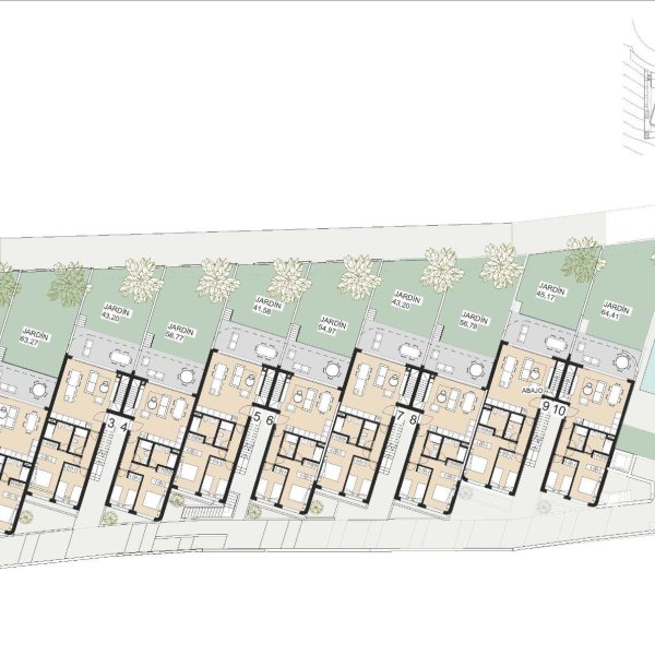 Nieuwbouw Bungalows met Uitzicht op Zee in La Mata, Torrevieja-19
