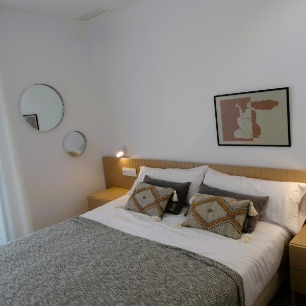 Nieuwbouwnieuwe bungalows met solarium of tuin in Pilar de la Horadada-30
