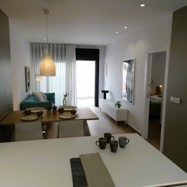 Nieuwbouwnieuwe bungalows met solarium of tuin in Pilar de la Horadada-14