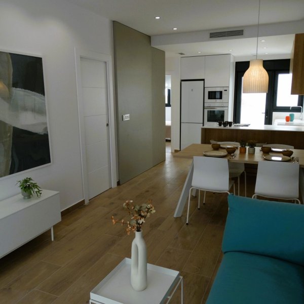 Nieuwbouwnieuwe bungalows met solarium of tuin in Pilar de la Horadada-20