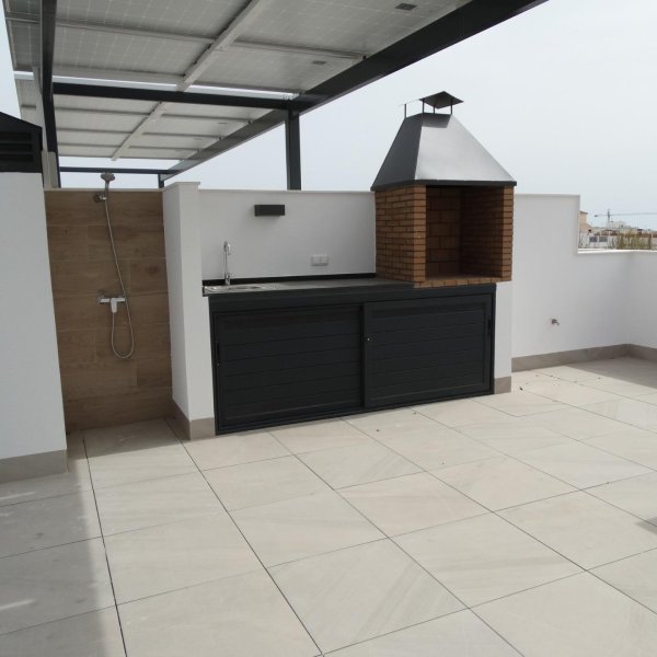 Nieuwbouwnieuwe bungalows met solarium of tuin in Pilar de la Horadada-36
