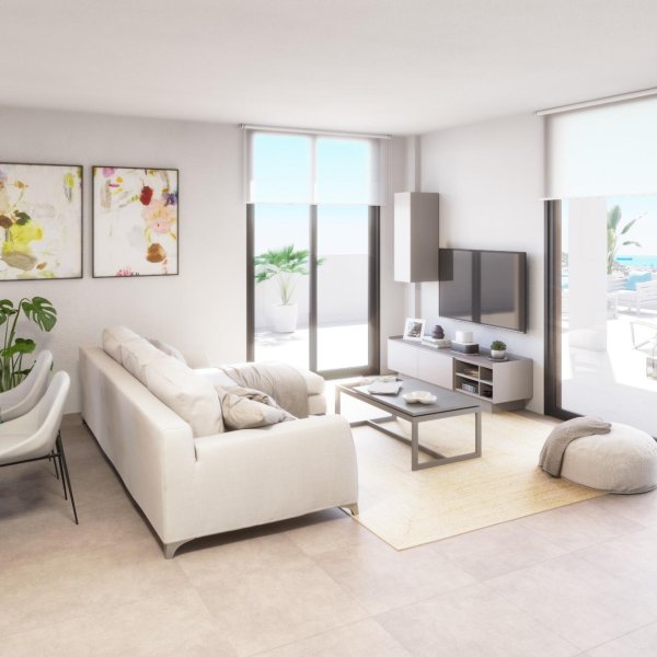 Nieuwbouwappartementen in Vera Playa, Almería – Moderne woningen vlak bij de zee-3