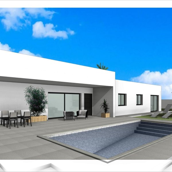 Nieuwbouwwoningen gelegen in de gemeente Aspe.-3