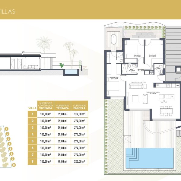 Nieuwbouw woningen aan de eerste lijn van La Serena Golf in Los Alcázares-20