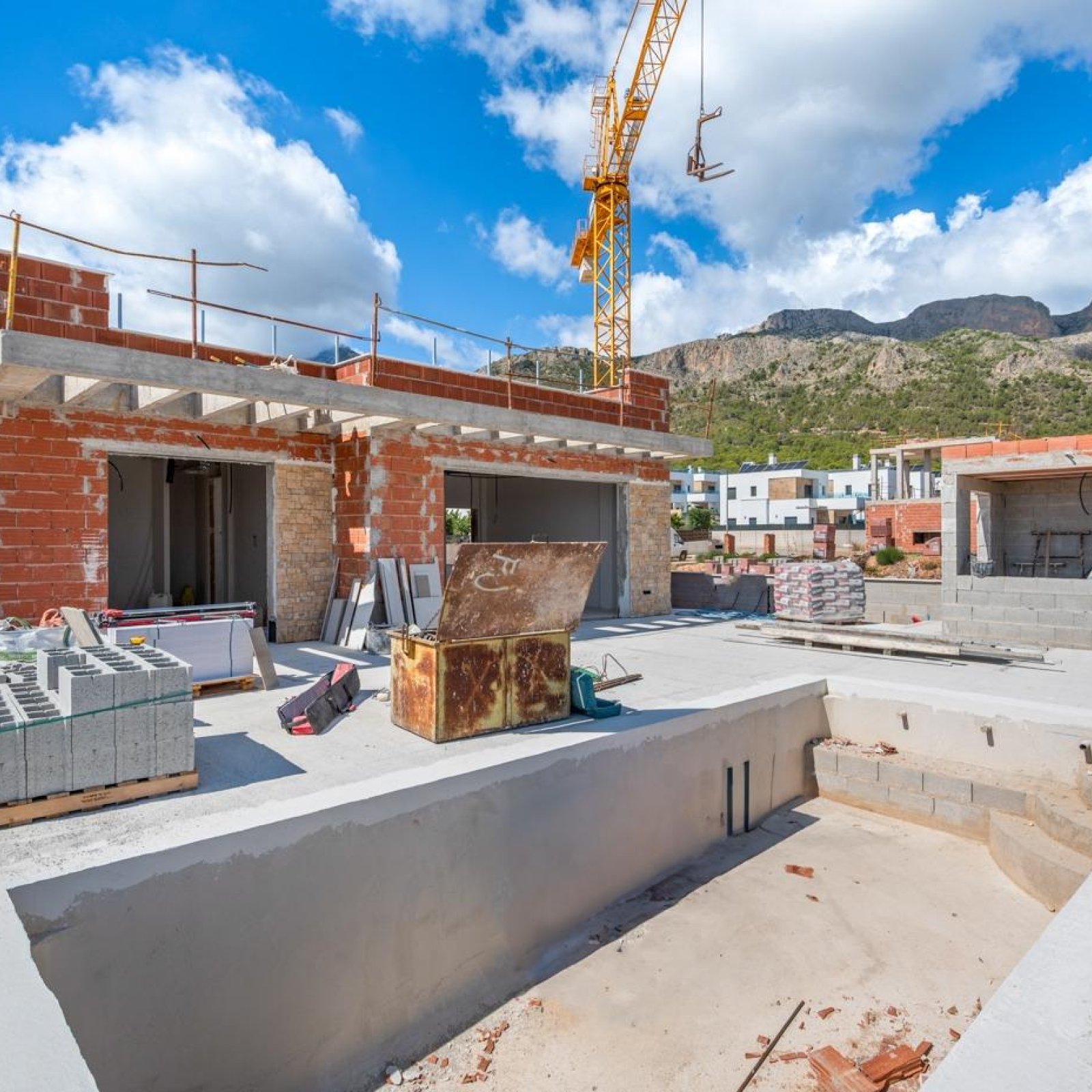 Moderne luxe villa's te koop in Polop de la Marina, Costa Blanca-2