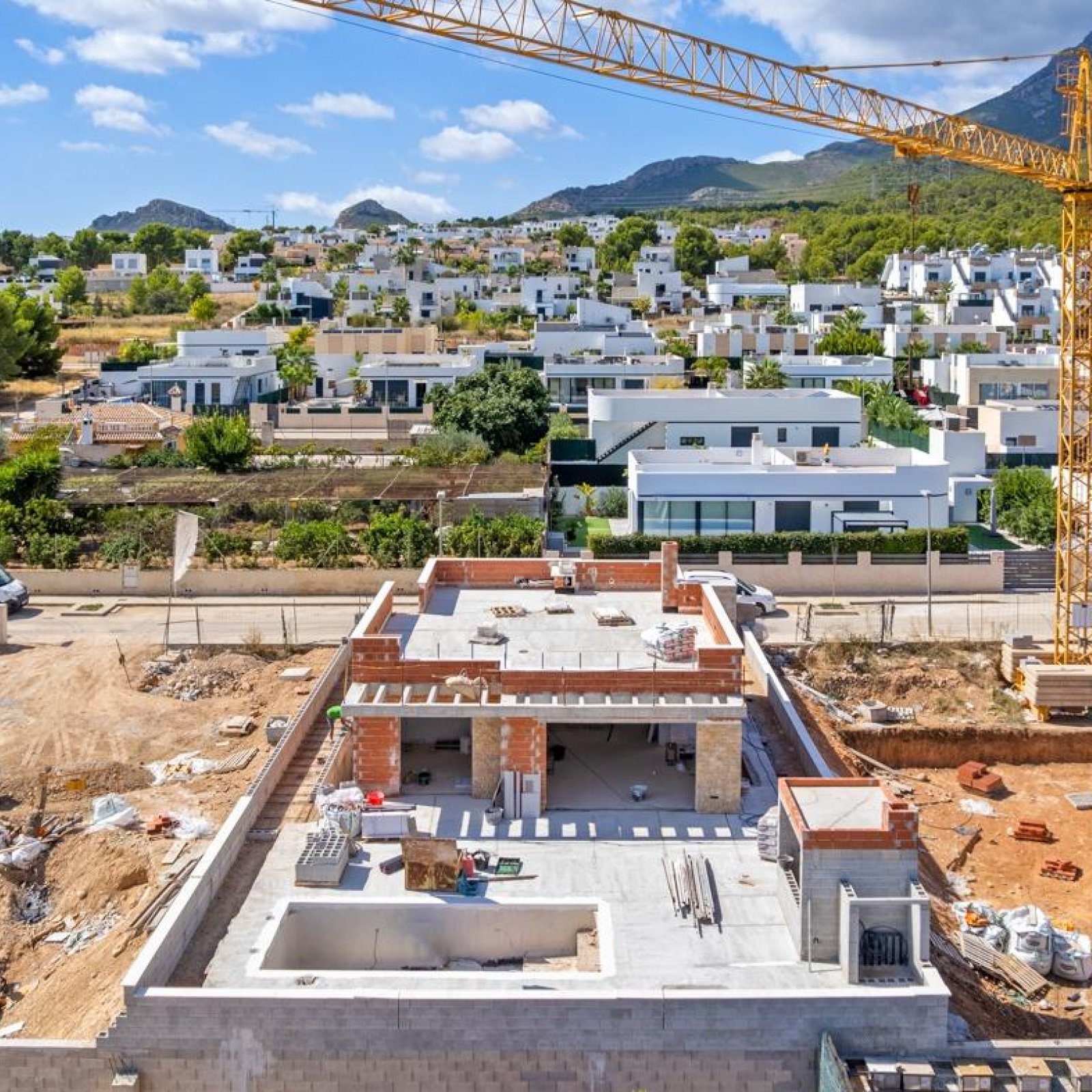 Moderne luxe villa's te koop in Polop de la Marina, Costa Blanca-26