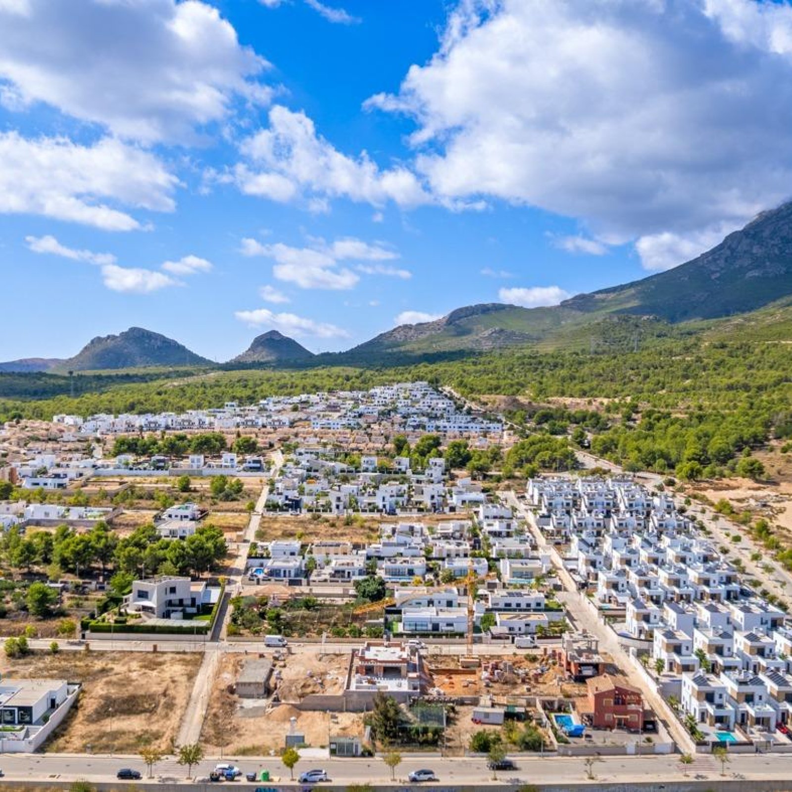 Moderne luxe villa's te koop in Polop de la Marina, Costa Blanca-35