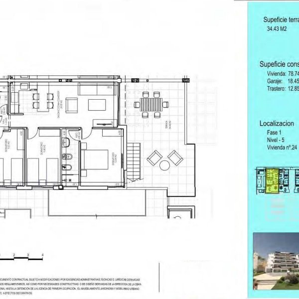 Nieuwbouwappartementen met uitzicht op zee in Vera Playa, Almería-28