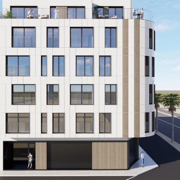Stijlvol woongebouw op 60 m van het strand El Acequion in Torrevieja-2