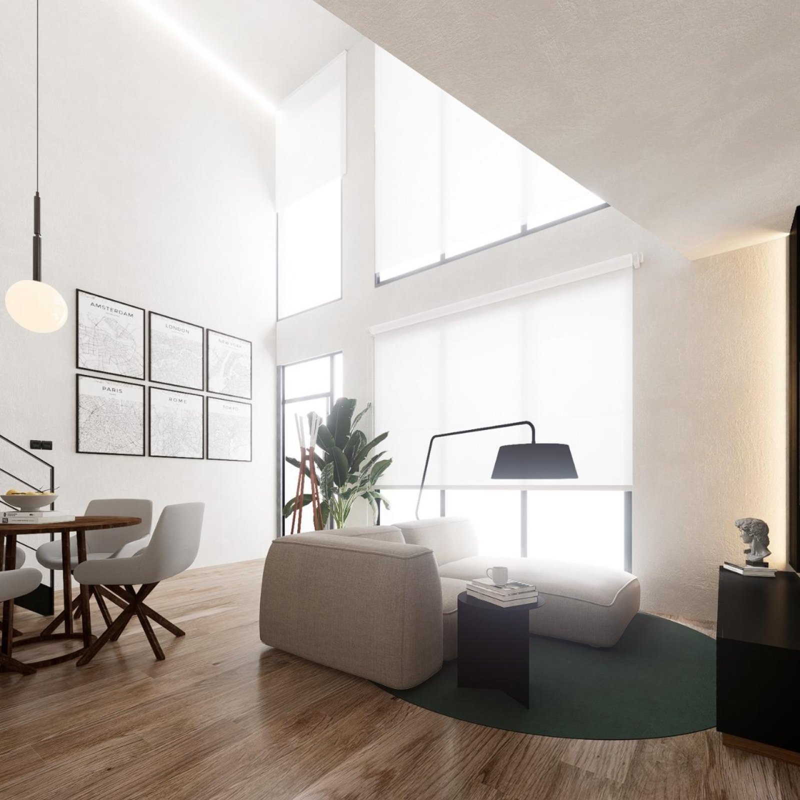 Moderne duplex loftappartementen in het hart van Alicante-5