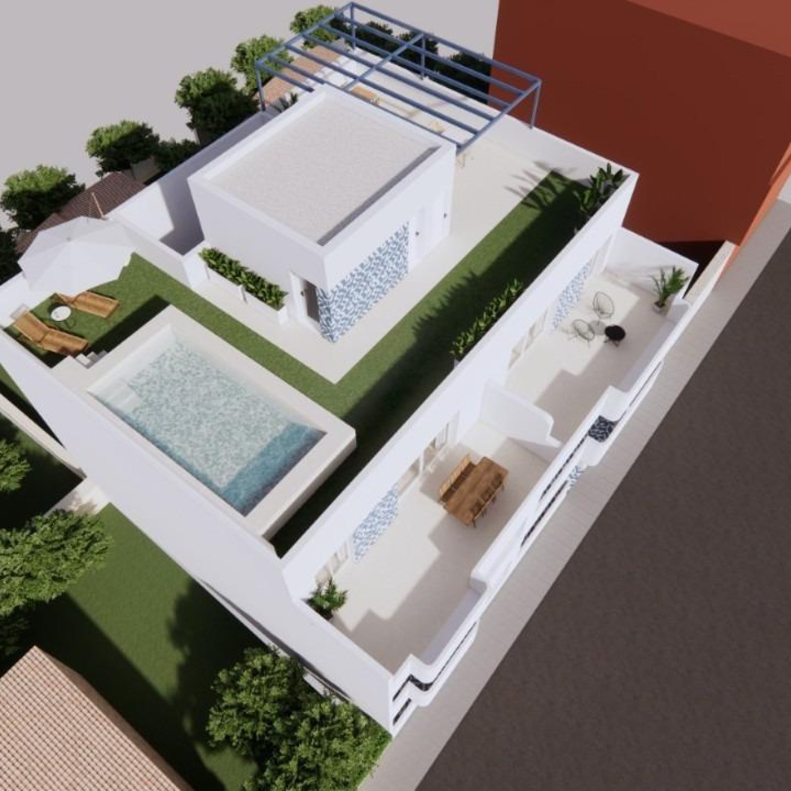 Nieuwe mediterrane appartementen op slechts 140 m van het strand in Torre de la Horadada-14
