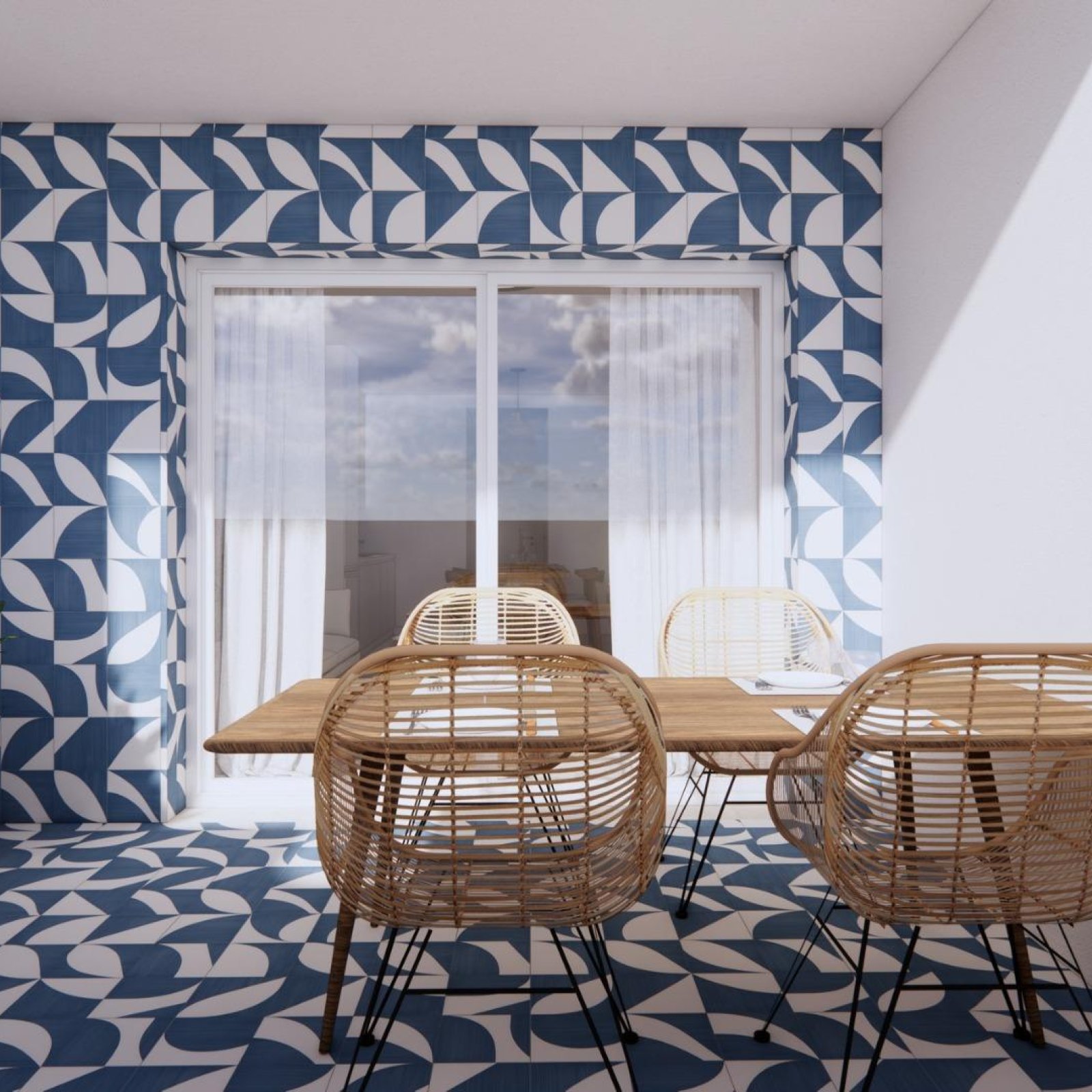 Nieuwe mediterrane appartementen op slechts 140 m van het strand in Torre de la Horadada-24