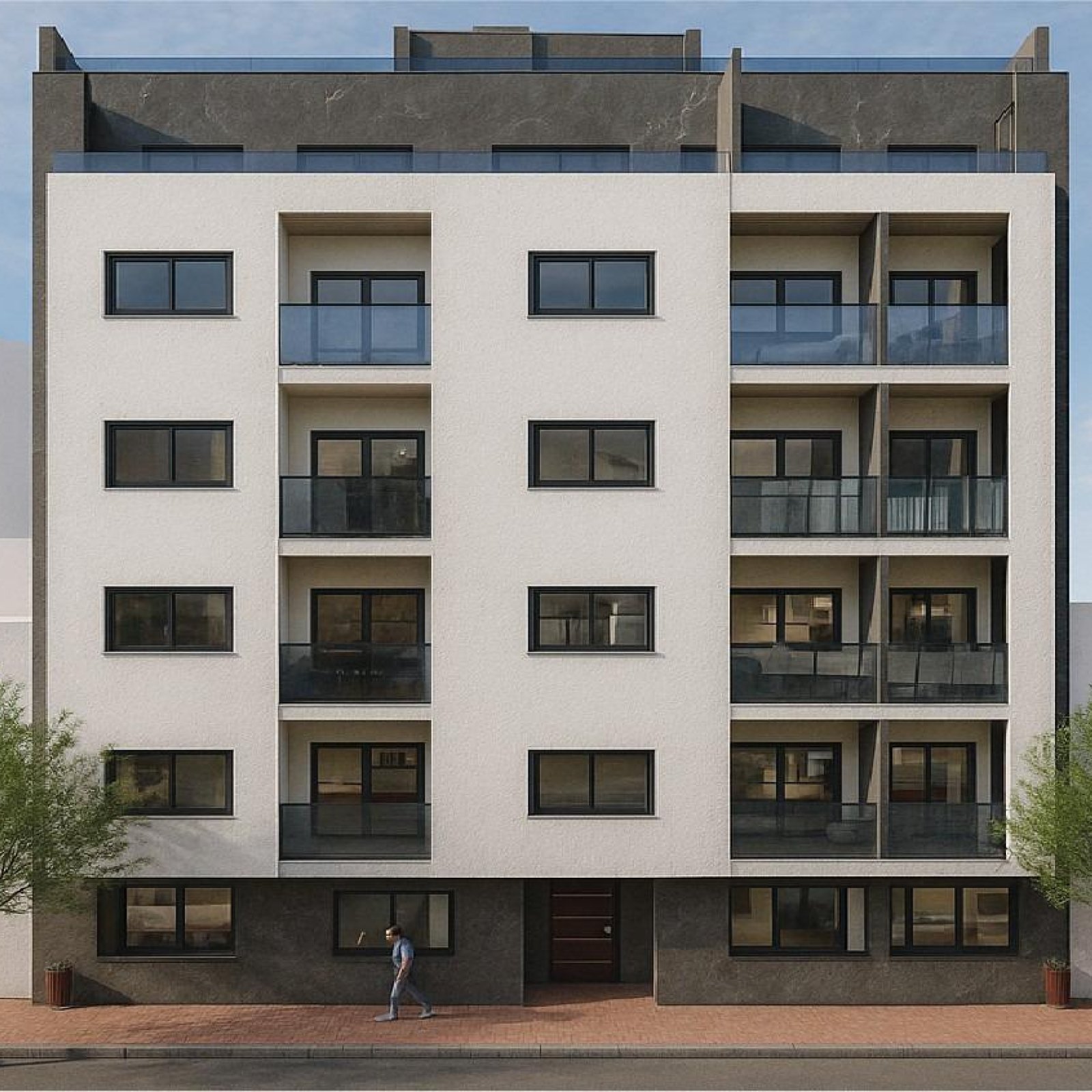 Moderne appartementen te koop op slechts 250 m van het strand El Cura in Torrevieja, Costa Blanca-3