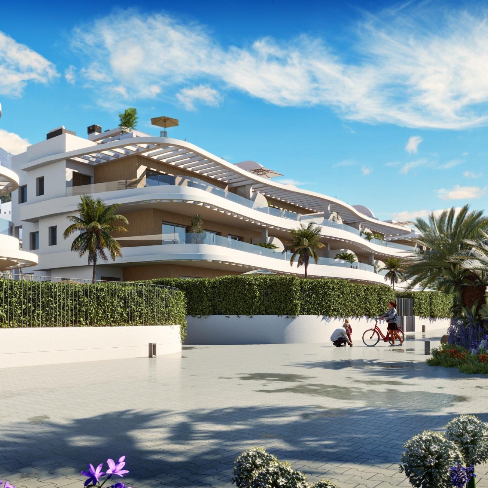 Luxe nieuwbouwappartementen en villa's met panoramisch uitzicht op zee in Finestrat-6