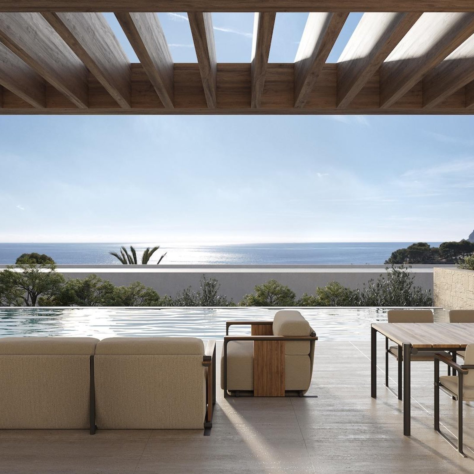 Moderne villa met panoramisch uitzicht op zee in La Fustera, Benissa Costa-2