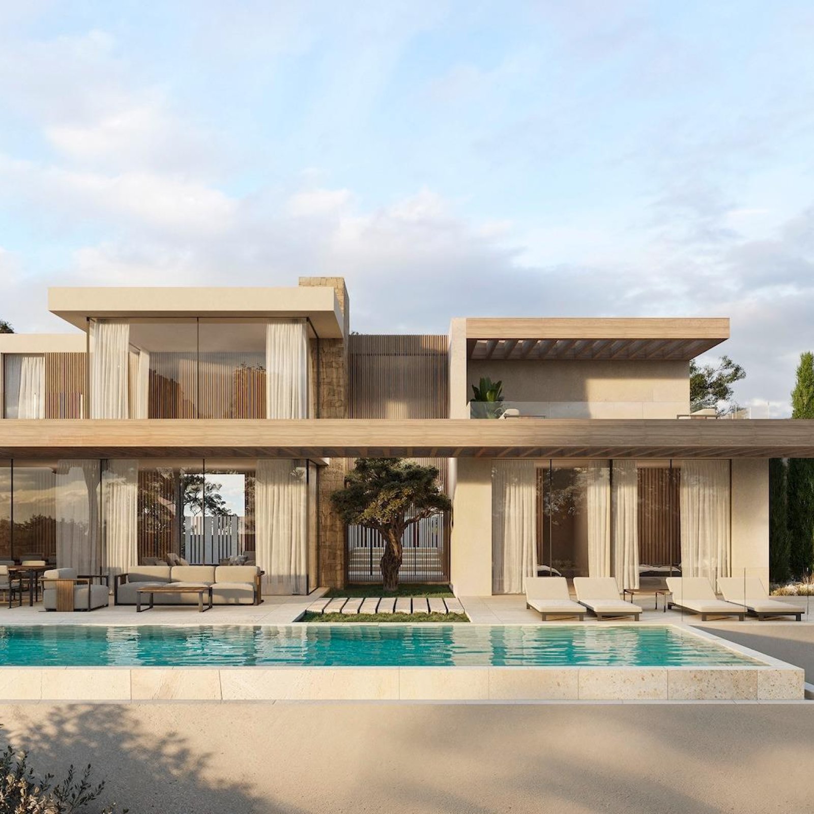Moderne villa met panoramisch uitzicht op zee in La Fustera, Benissa Costa-3