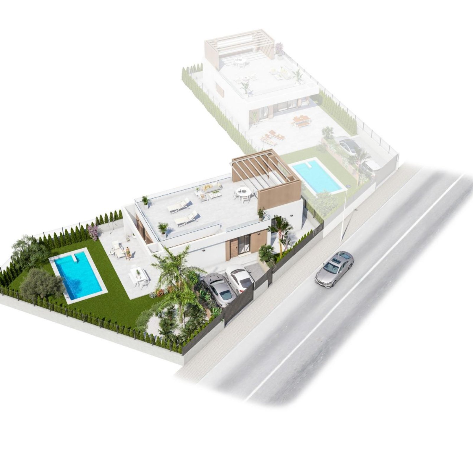 Nieuwbouwwoningen in Vera Playa, Almería: moderne woningen vlakbij de zee-9