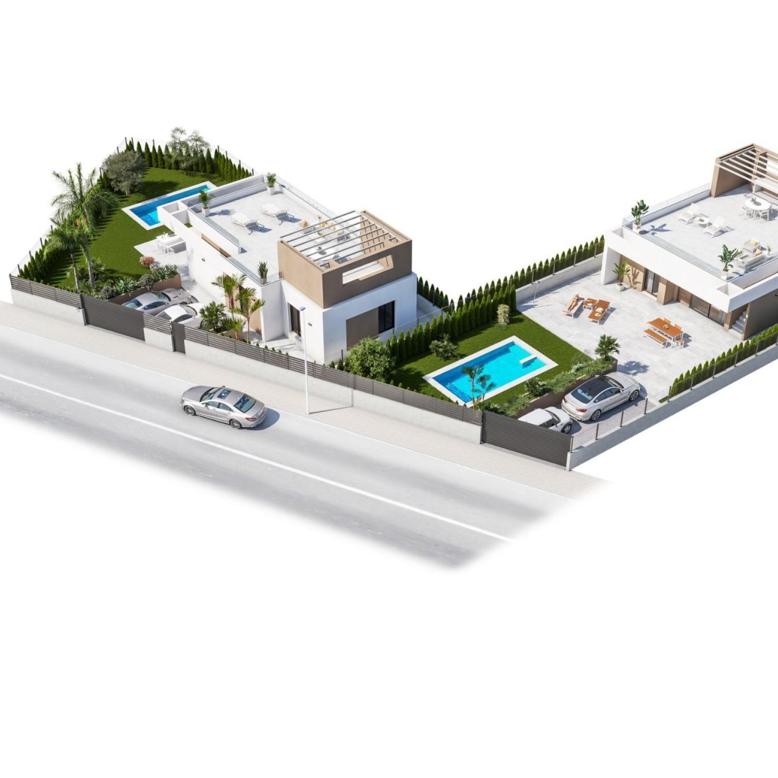 Nieuwbouwwoningen in Vera Playa, Almería: moderne woningen vlakbij de zee-10