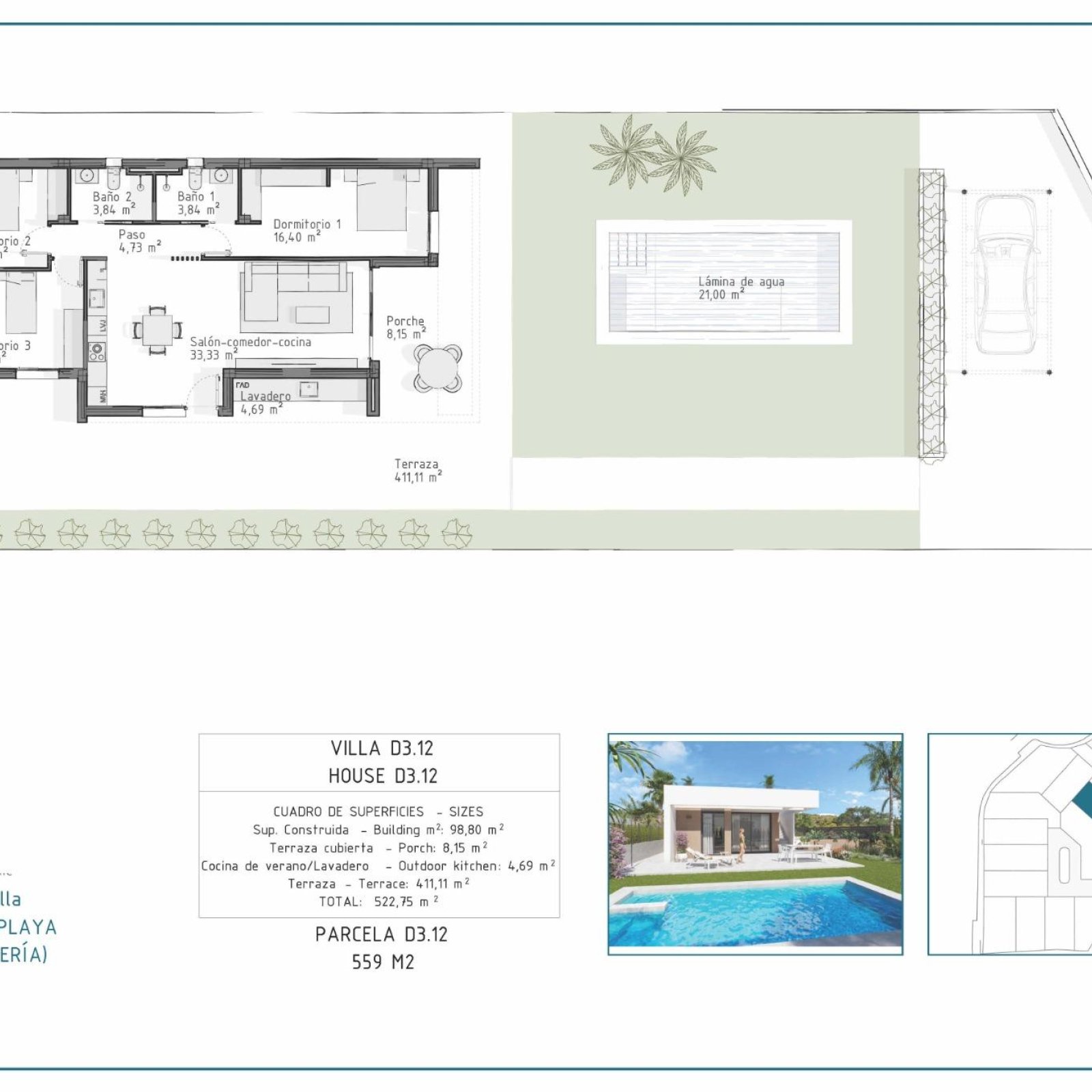 Nieuwbouwwoningen in Vera Playa, Almería: moderne woningen vlakbij de zee-12