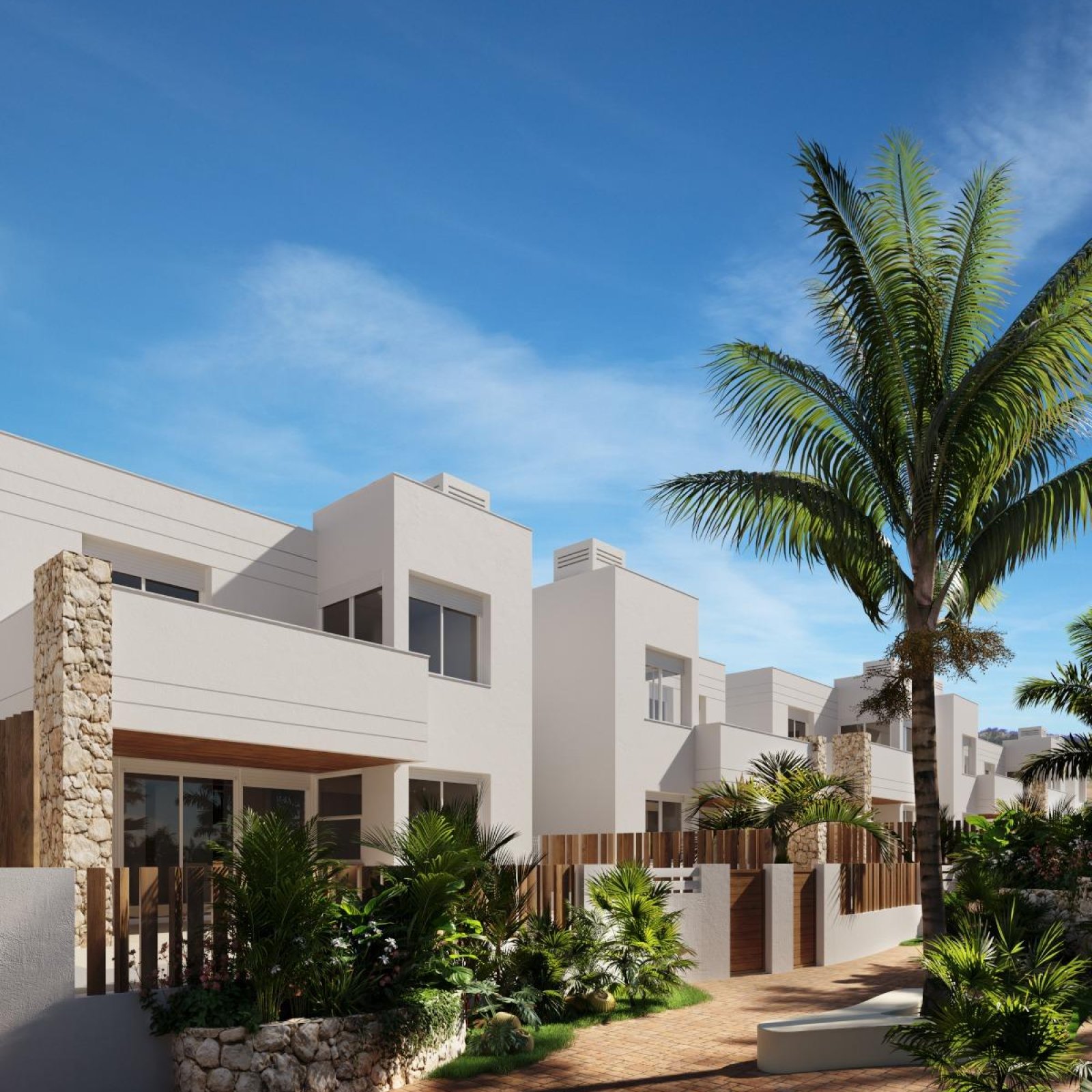 Nieuwbouwwoningen en bungalows op slechts 250 meter van het strand in Mar de Pulpí-12