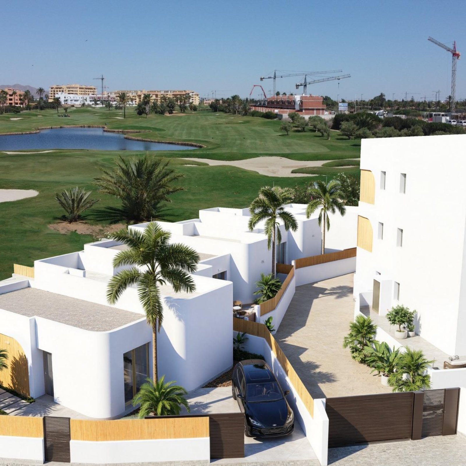 Nieuwbouw wooncomplex in Los Alcázares aan de frontlinie van Serena Golf-3
