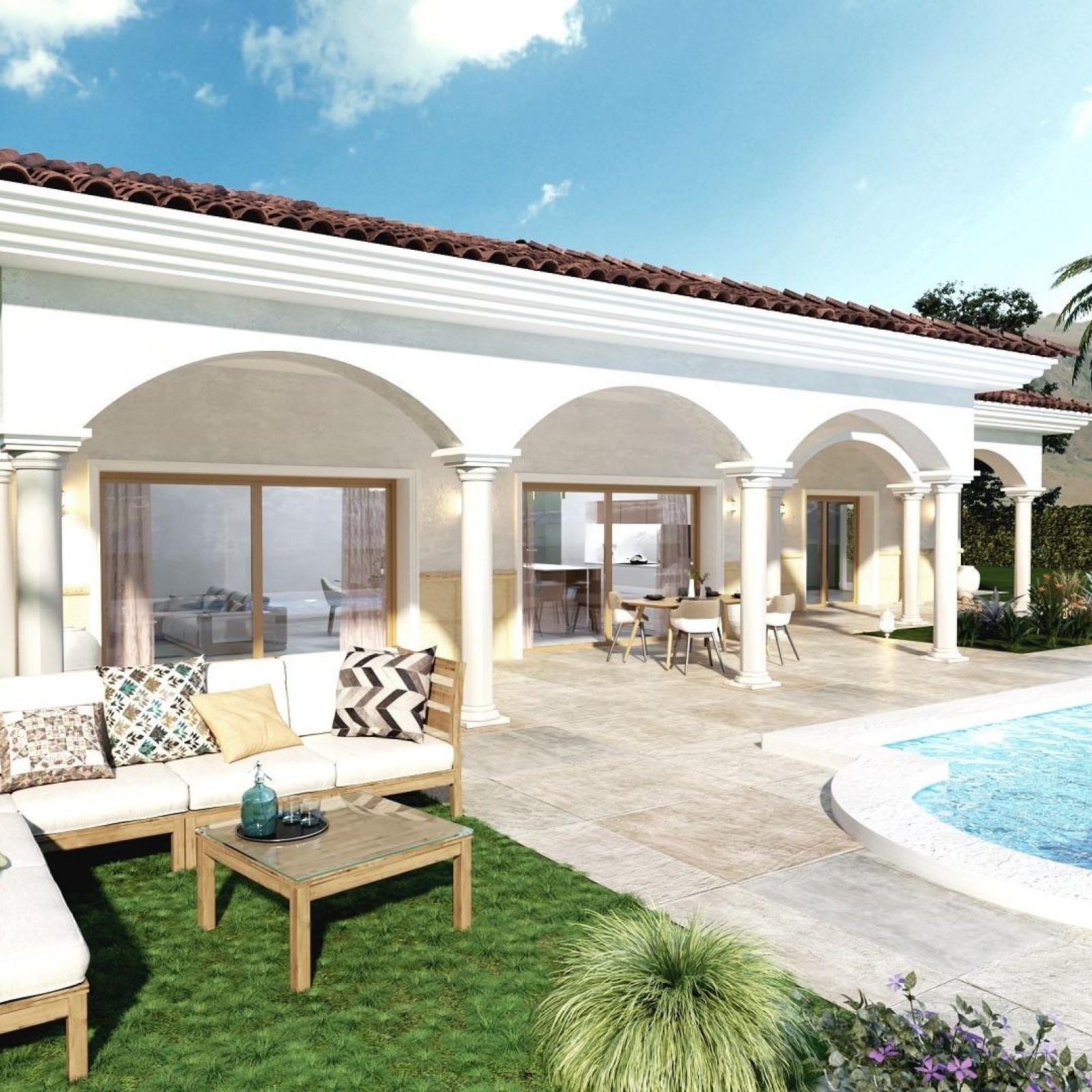 Nieuwbouwwoningen op grote rustieke percelen in Pinoso, Alicante-2
