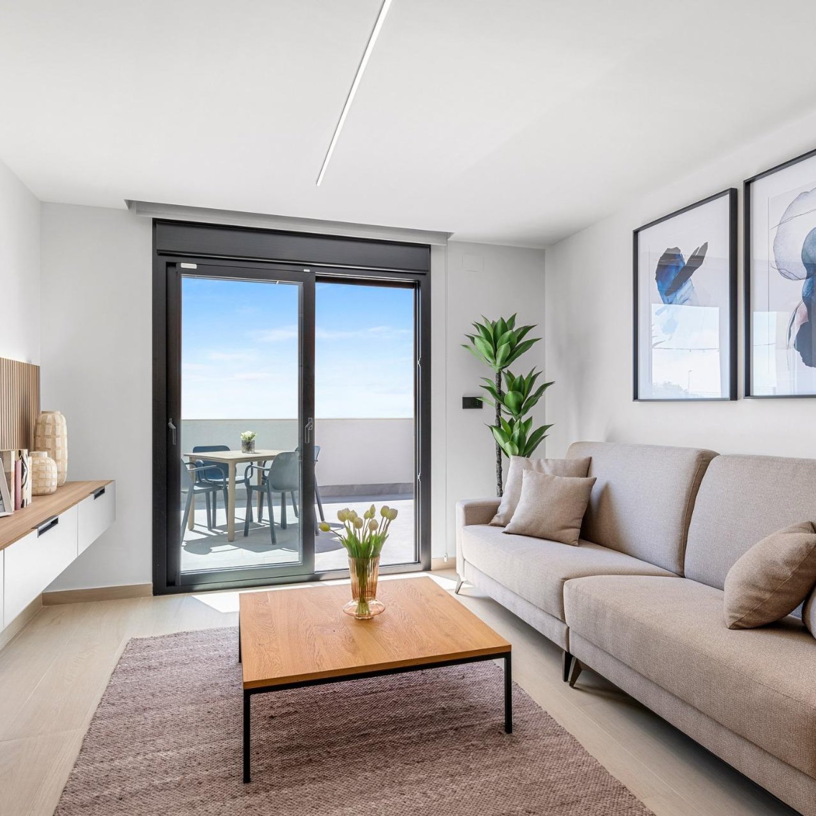 Nieuwbouw appartementen met toeristische vergunning en uitzicht op de lagune in El Raso Guardamar del Segura-23