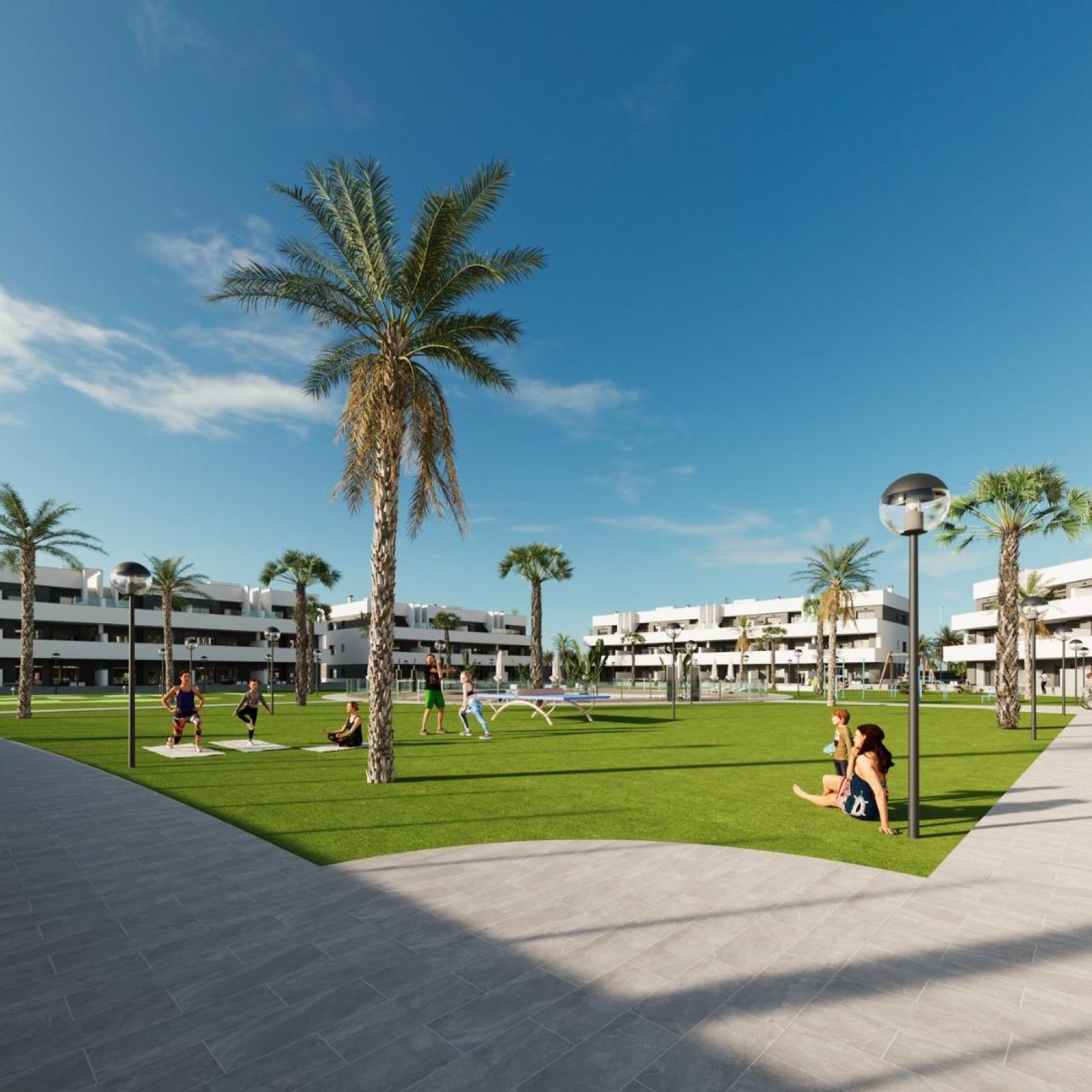 Nieuwbouw appartementen met toeristische vergunning en uitzicht op de lagune in El Raso Guardamar del Segura-8