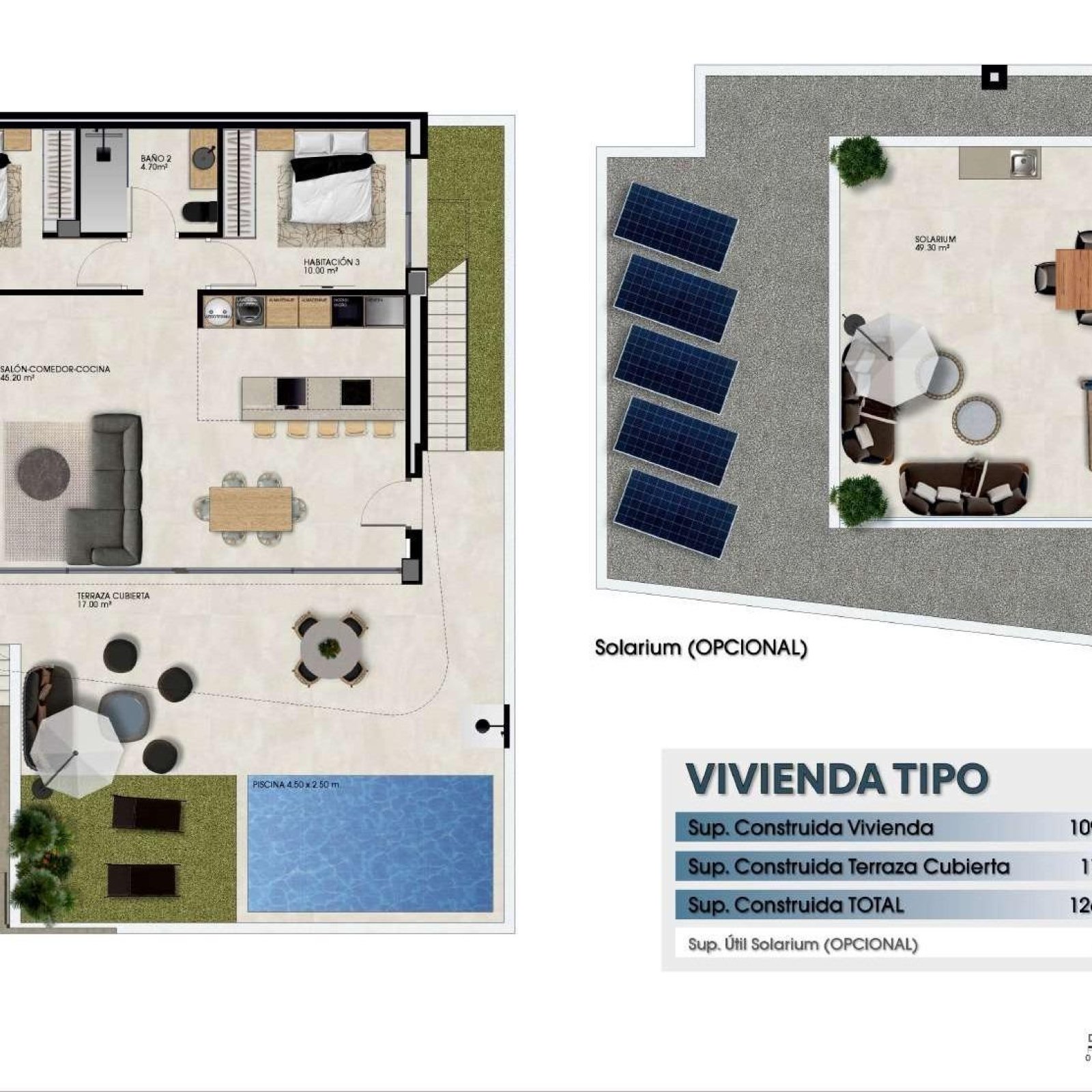 Nieuwbouwwoningen met privézwembad in Dolores, Alicante-17