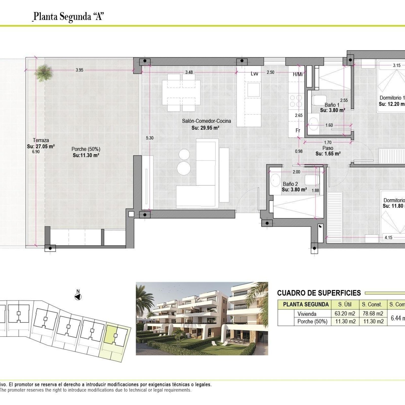 Nieuwbouwappartementen in Condado de Alhama Golf Resort Murcia-17