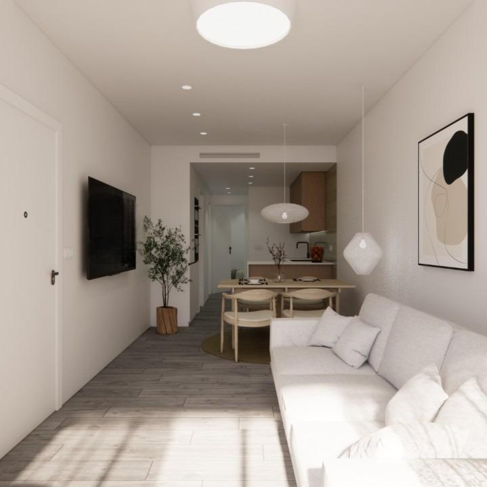 Nieuwe mediterrane appartementen op slechts 100 meter van het strand in Torre de la Horadada-9