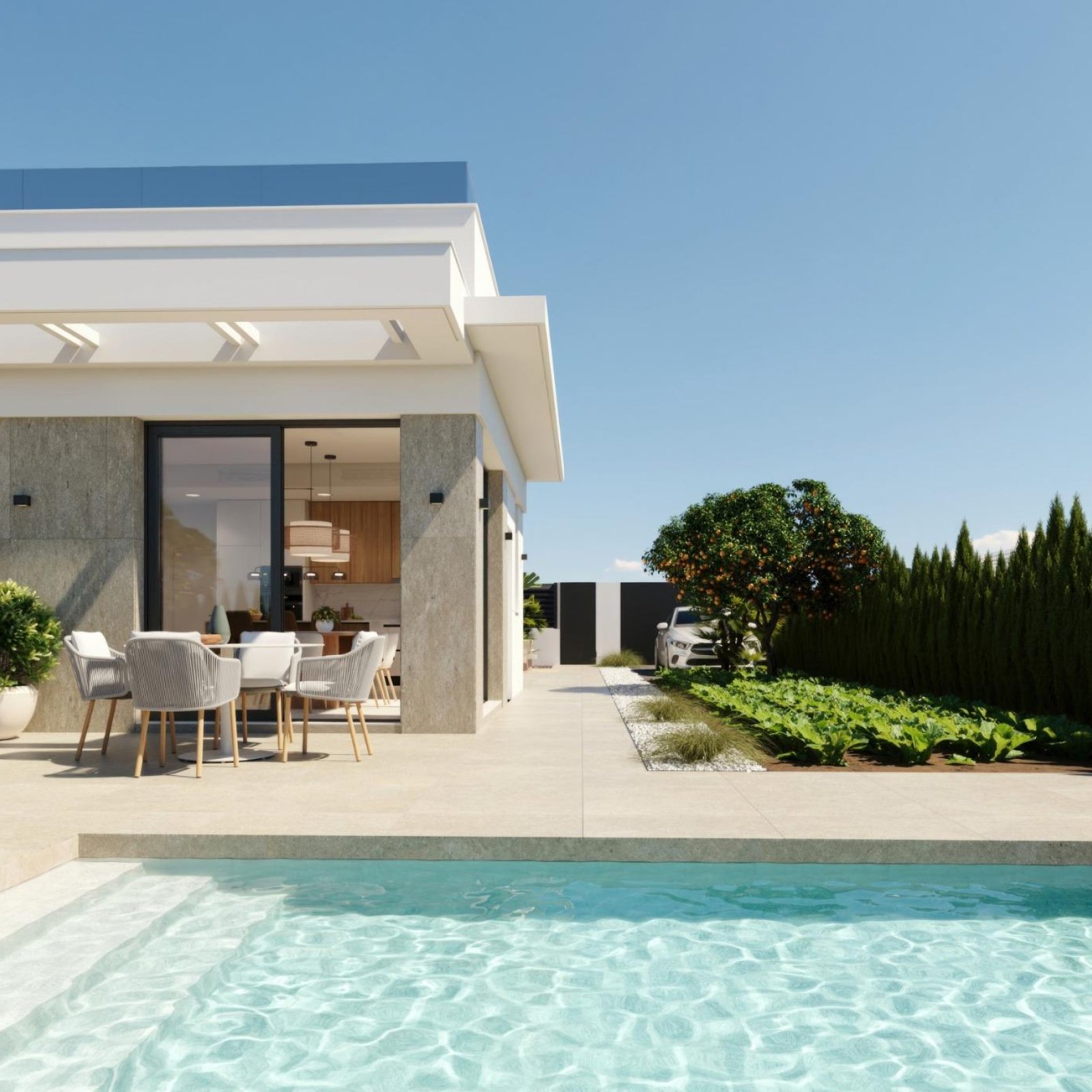 Nieuwbouwwoningen in Hacienda del Álamo Golf Resort, Murcia-1