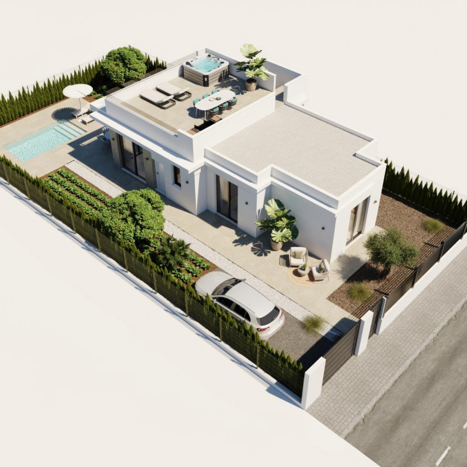 Nieuwbouwwoningen in Hacienda del Álamo Golf Resort, Murcia-9