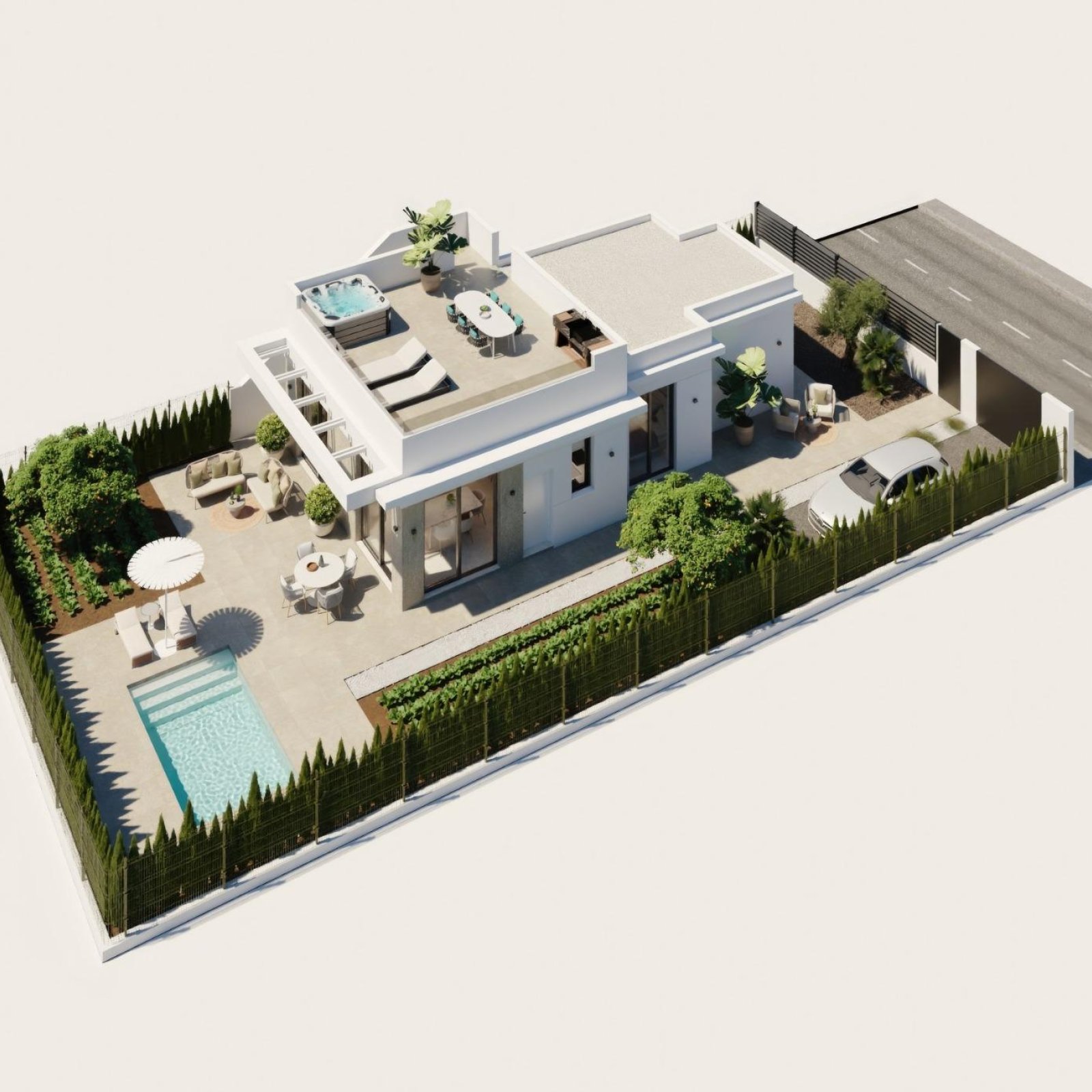 Nieuwbouwwoningen in Hacienda del Álamo Golf Resort, Murcia-10
