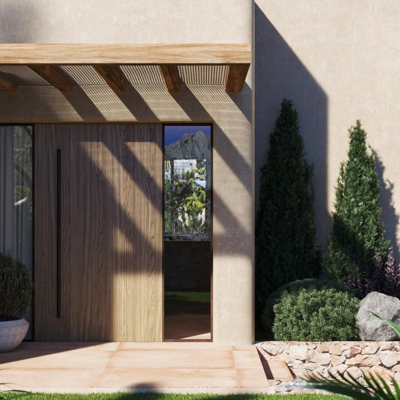 Nieuwbouwwoning in Ibiza-stijl met luxe voorzieningen in Javea-15