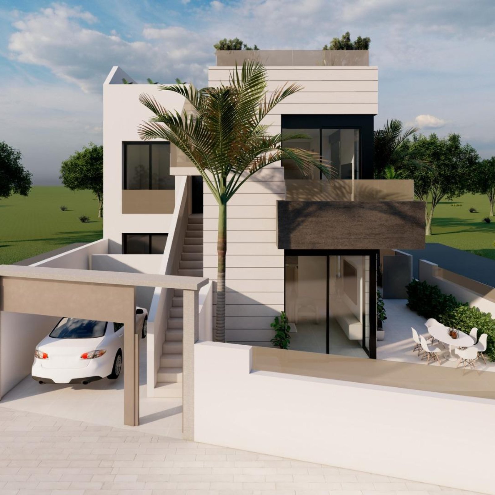 Exclusieve nieuwbouwwoningen met privézwembad in Pilar de la Horadada-4